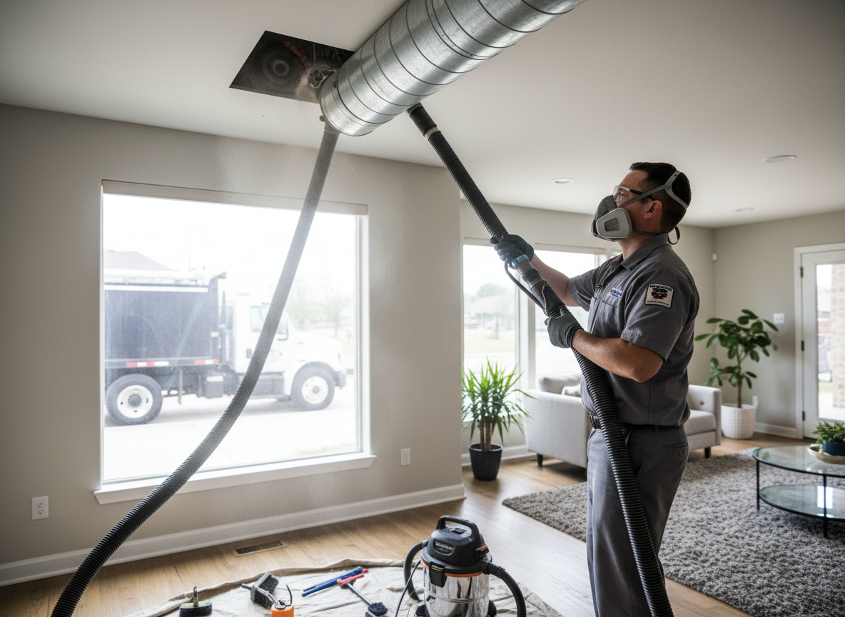 air duct cleaning for allergies in Benbrook