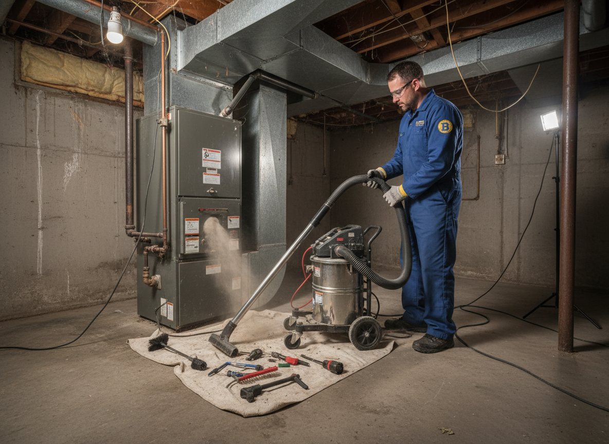 furnace and duct cleaning in Benbrook
