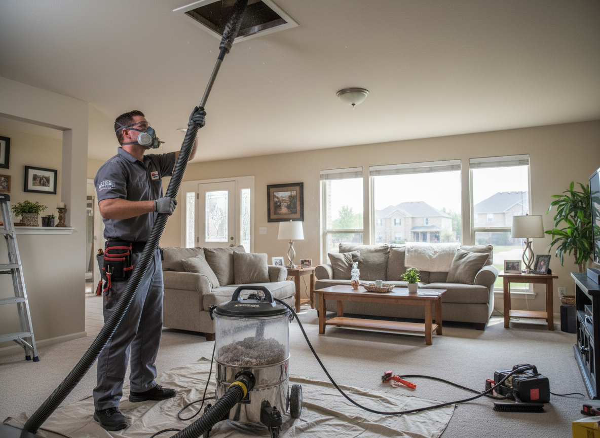 same day air duct cleaning in Benbrook